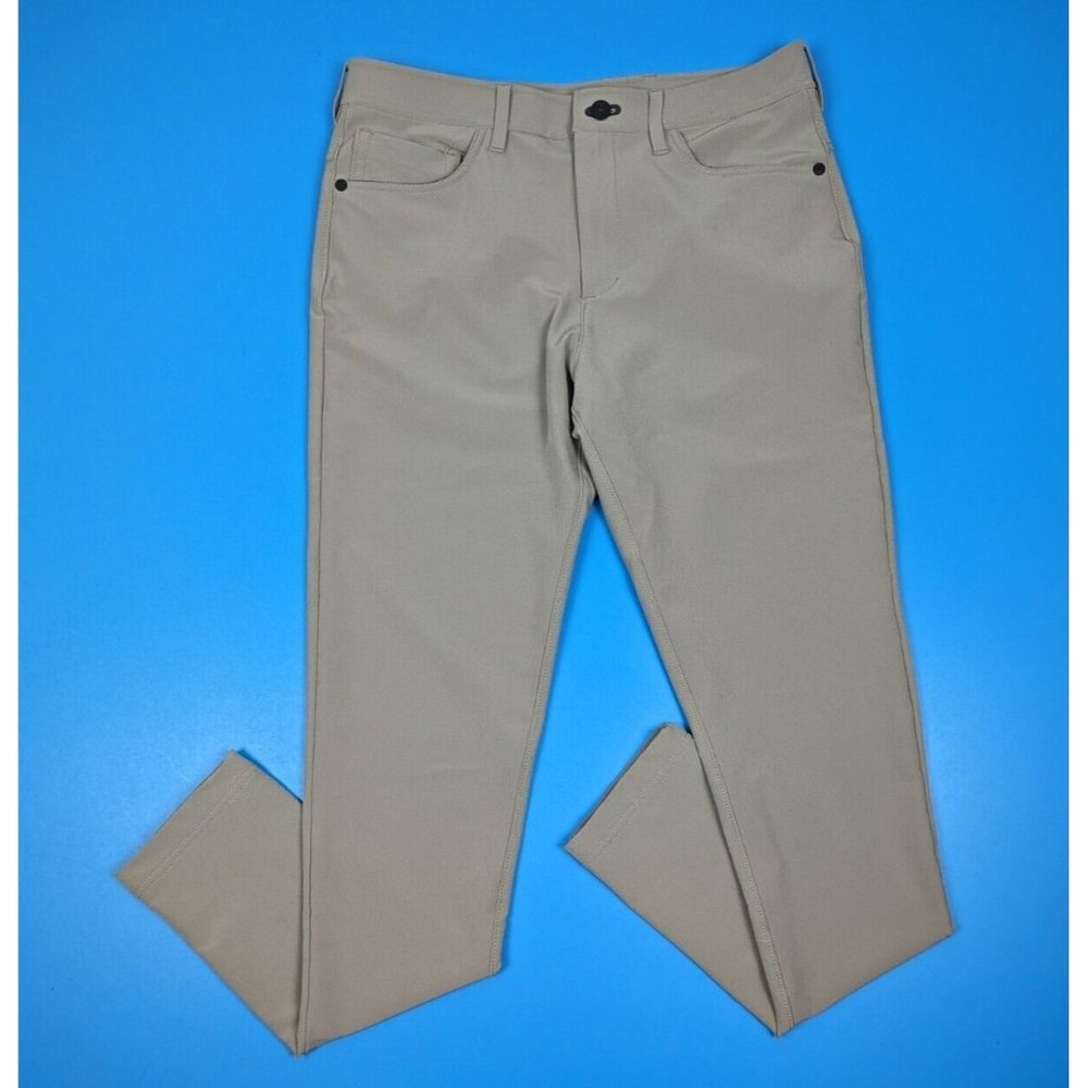 Public Rec Pants Mens 30 X 34 Tan Beige Workday Pants Slim Fit